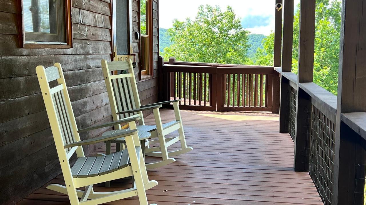 Mistletoe Cabin- Private Cabin W Views, Hottub, Pet Friendly Murphy Exterior foto