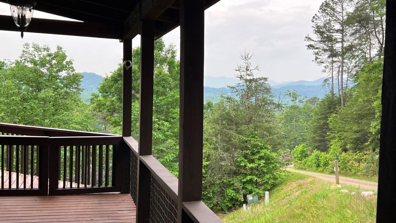 Mistletoe Cabin- Private Cabin W Views, Hottub, Pet Friendly Murphy Exterior foto